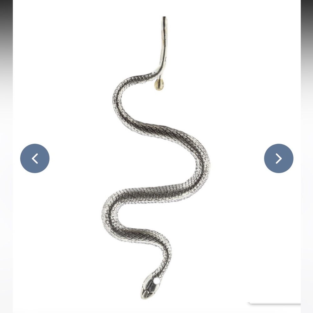 Kemo Sabe Silver Snake Hat Pinch